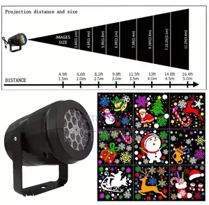 Christmas Pattern Projector Light