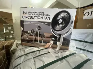 F3 Solar - Rechargeable High Speed Fan Buy 3pcs Free Gift Delivery