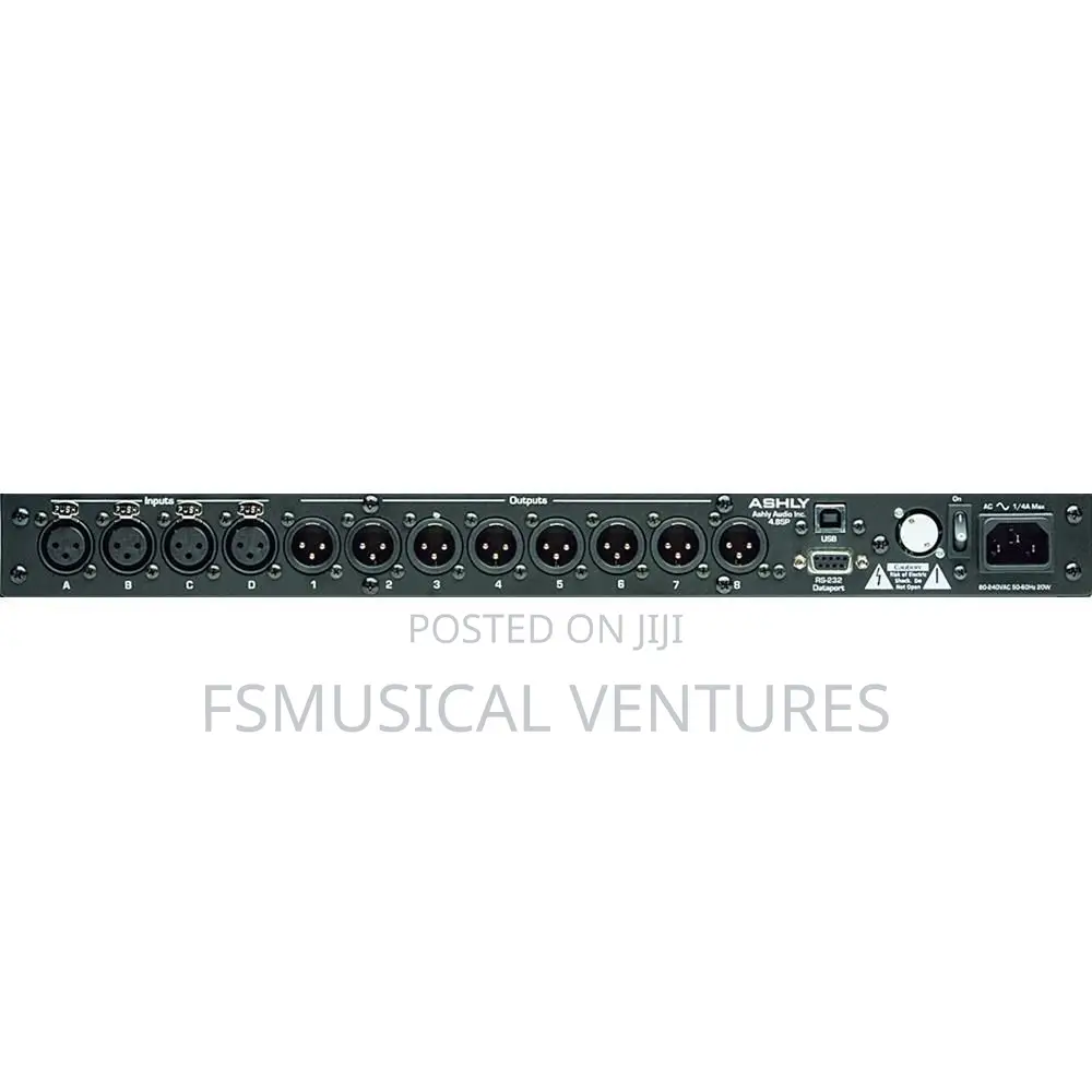 Ashly Protea 4.8sp - 4 Input, 8 Output Digital Speaker Processor