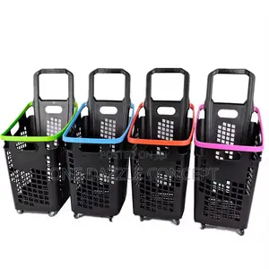 Plastic 65ltr Shopping Basket
