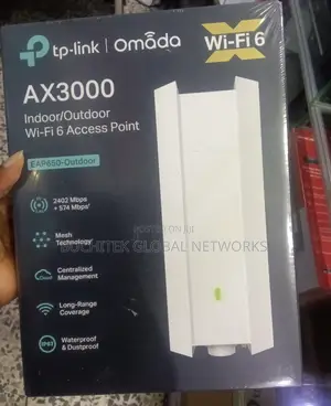Tp-Link Omada Eap650-Outdoor Wifi 6 Access Point