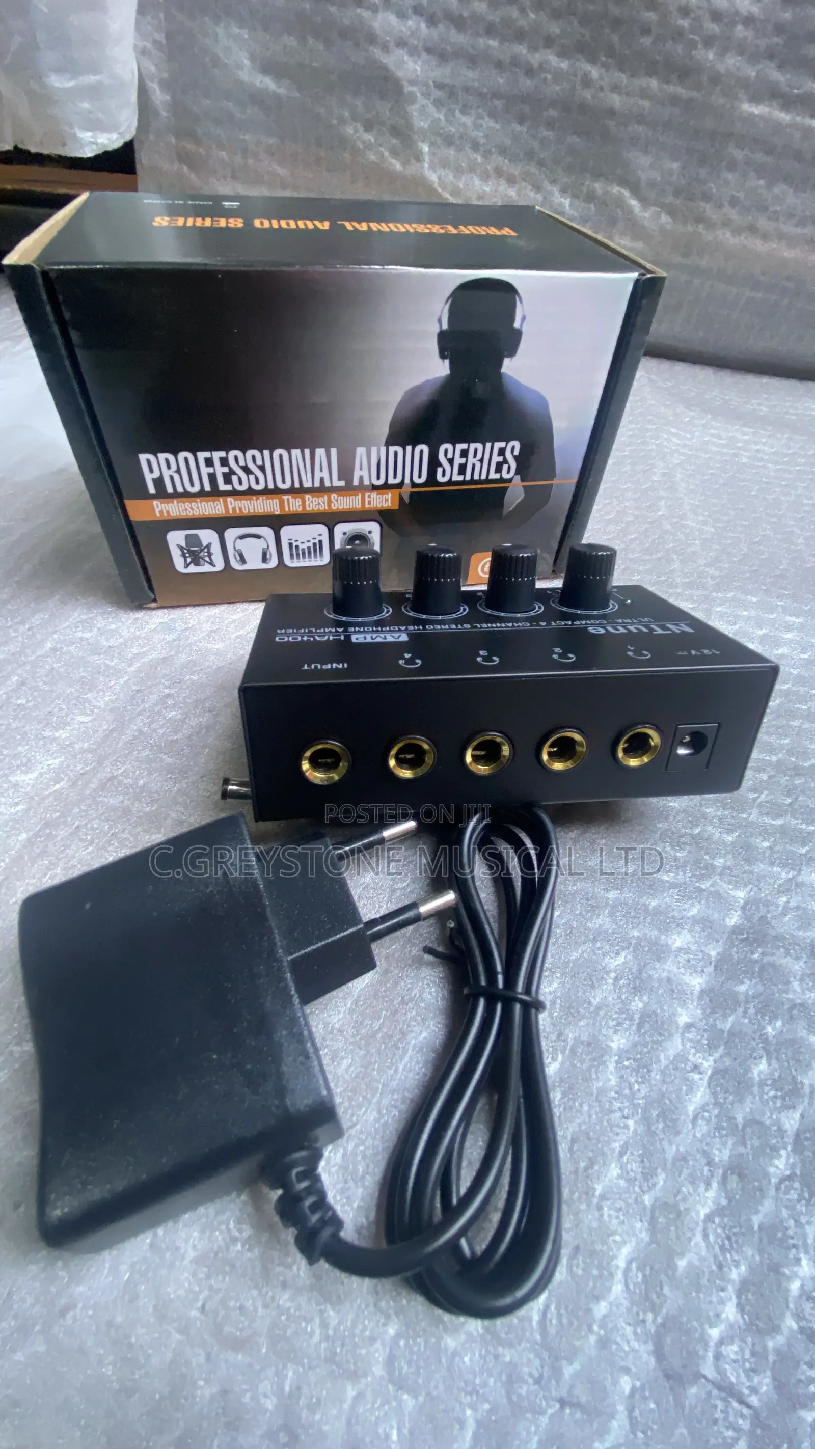 Headphone Amplifier 4channels