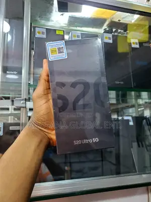 New Samsung Galaxy S20 Ultra 5G 256 GB Black
