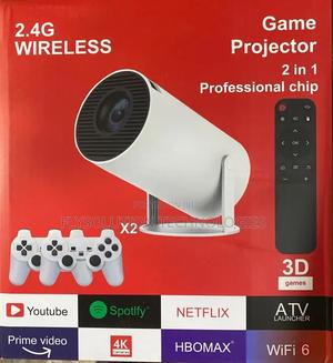 Game Projector 2 in 1 Professional Chip 3d Games 2.4g Wifi Video