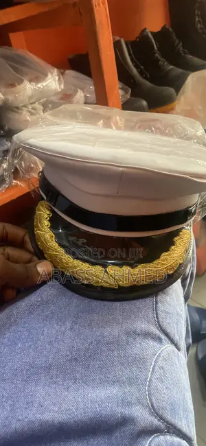 Police Cap With Flower
