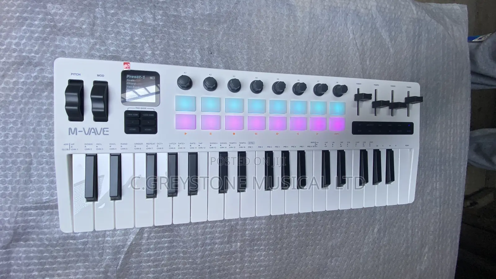 Mvave Studio Keyboard 37keys