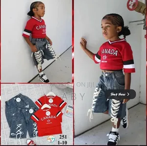Kid's Jorts Set
(Age 4 to 9 Years)