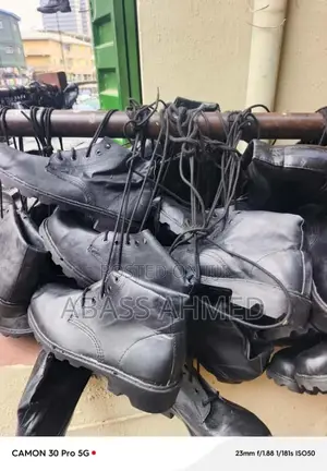 Security Boot Leather