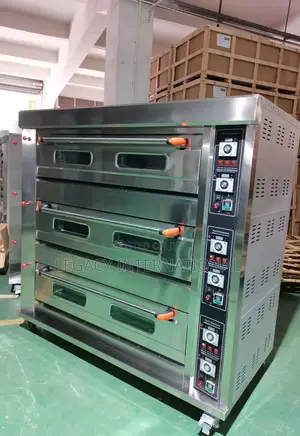 Industrial Gas Oven 6tray, 3deck