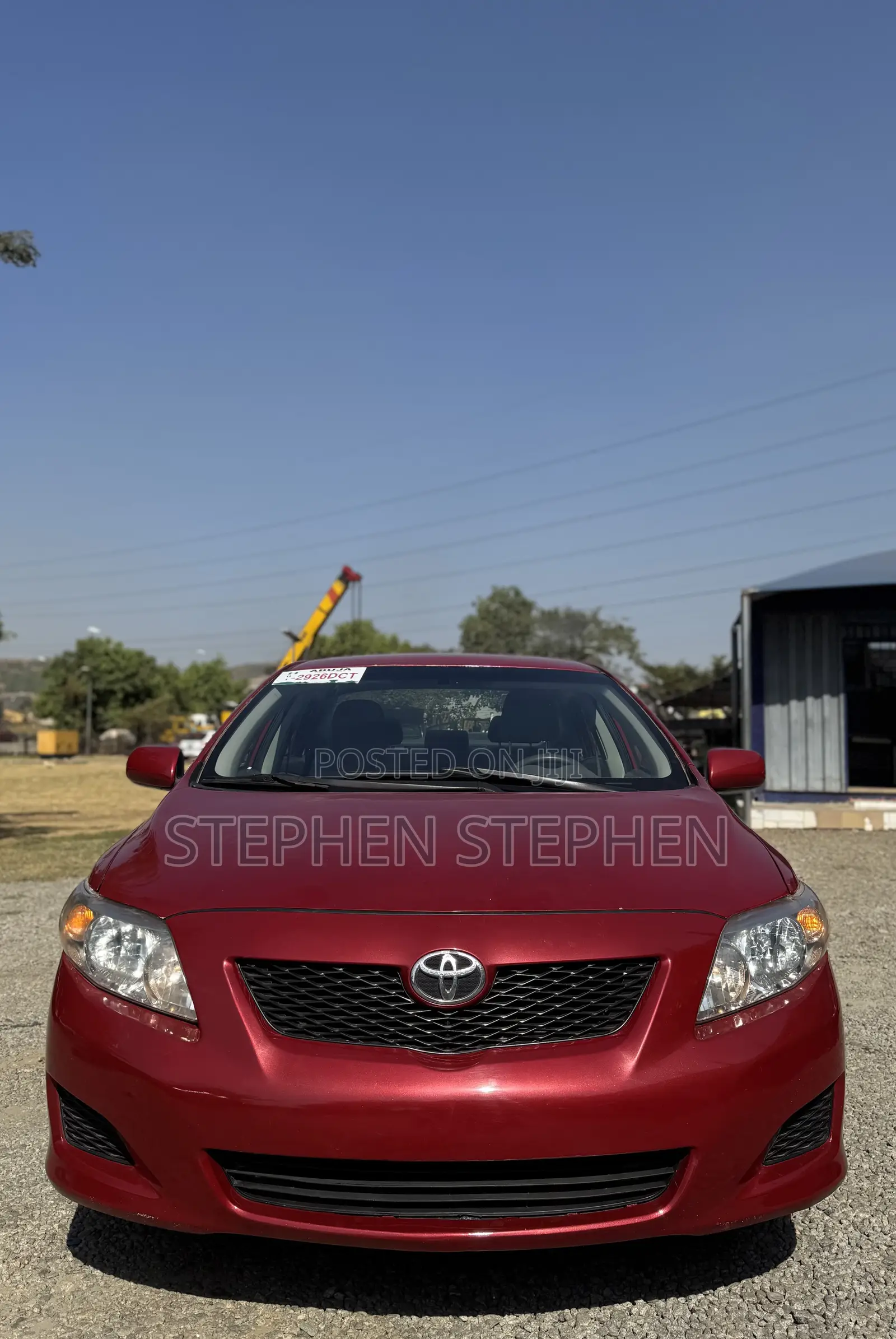 Toyota Corolla 2008 Red