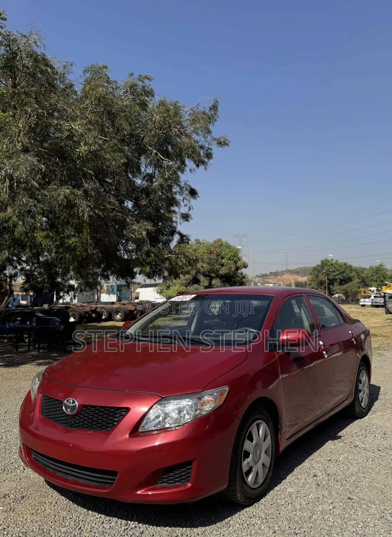 Toyota Corolla 2008 Red