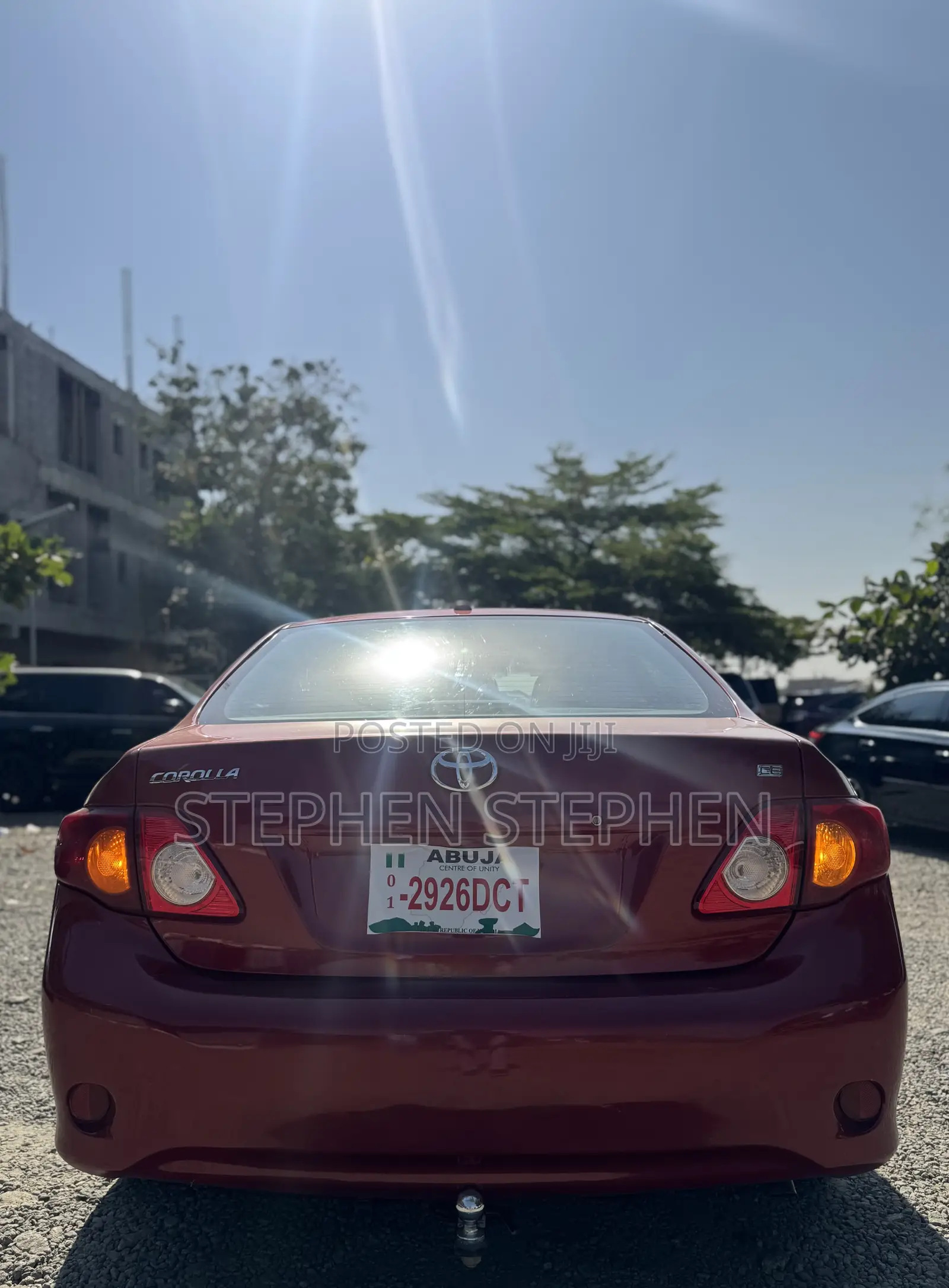 Toyota Corolla 2008 Red