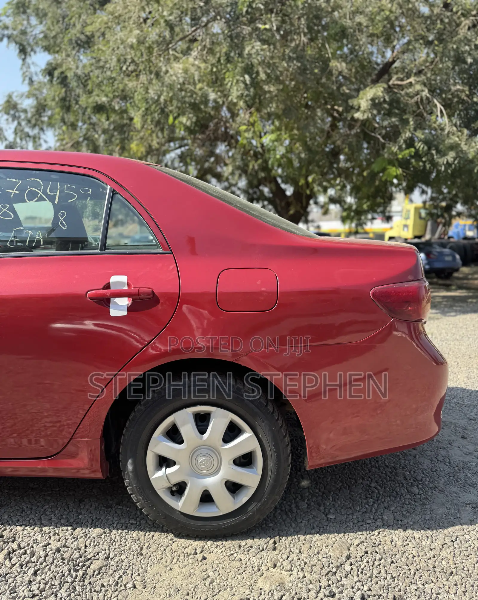 Toyota Corolla 2008 Red