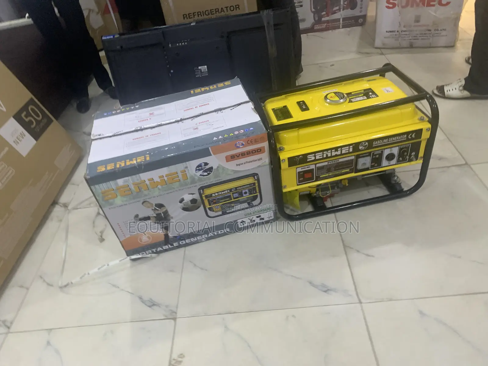 Senwei Sv6200 Generator Setup and User Guide