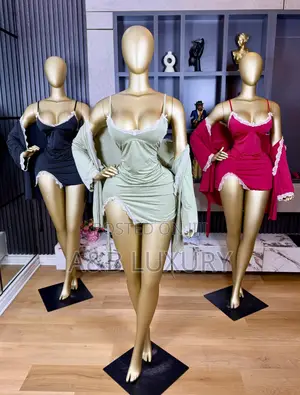 High Quality Slit Robe Nighty Dress