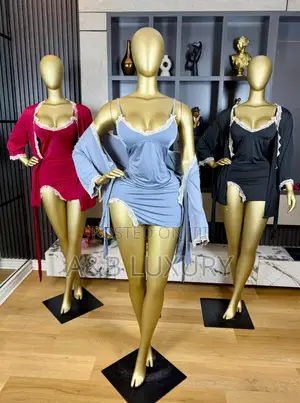 High Quality Slit Robe Nighty Dress