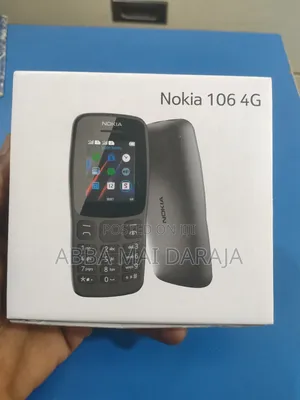New Nokia 106 Black