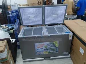 Snowsea 420l Dual Door Freezer - Mechanical Thermostat for Precise Con