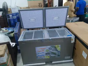 Snowsea 420l Double Door Chest Freezer - Large Capacity, Minimal Energ