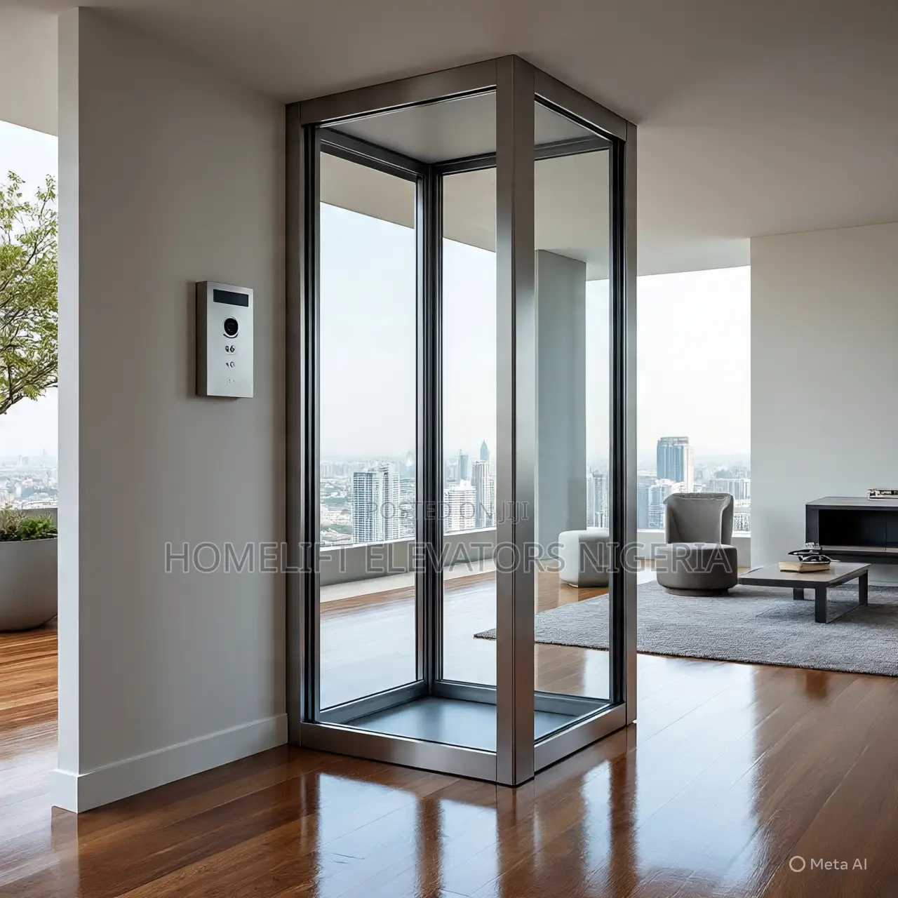 Portable Shaftless Home Elevator