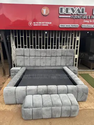 New Design 6 by 6 Bedframe. With Storage Space And