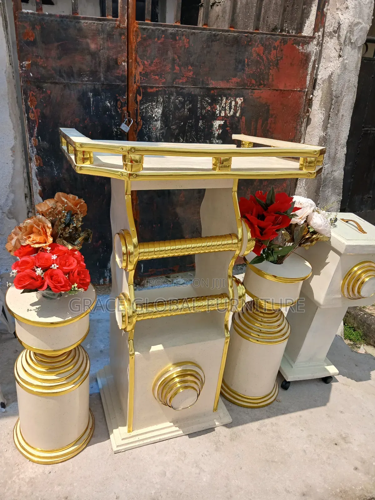 Church Pulpit Set