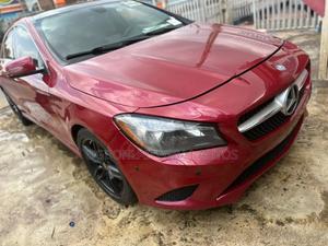 Mercedes-Benz CLA-Class CLA 250 4MATIC Sedan 2017 Red in Ikeja - Cars