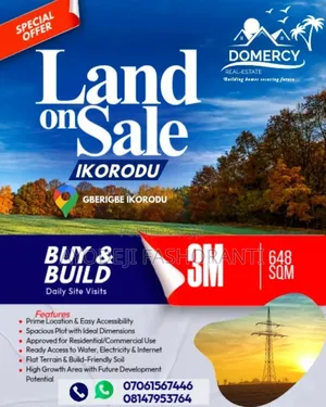 Buy a Plot of Land in Gberigbe Ikorodu