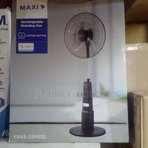 18" Maxi Rechargeable Stand Fan