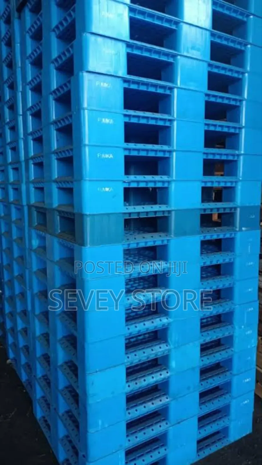 Three Rubber Pallets Pallets