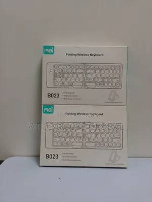 B023 Mini Rechargeable Foldable Bluetooth Keyboard