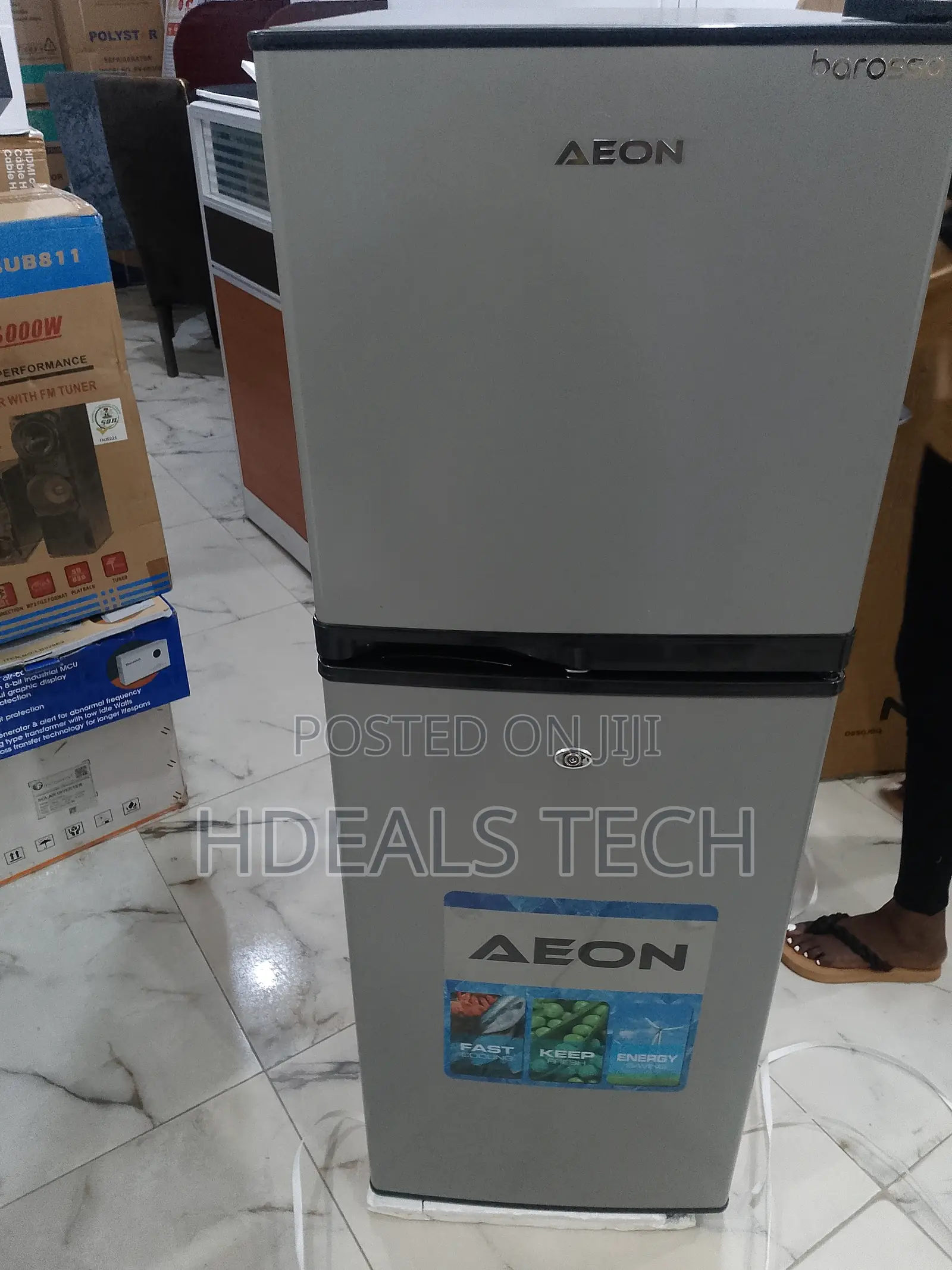 Compact 138l Aeon Double Door for Home/Office