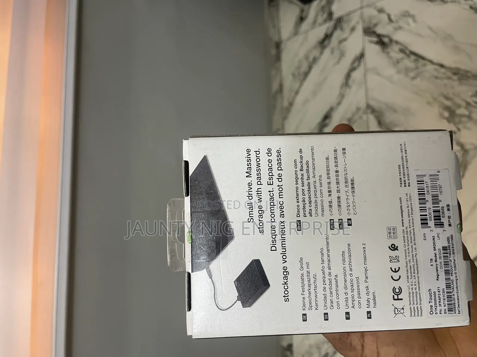 Seagate One Touch 5tb HDD