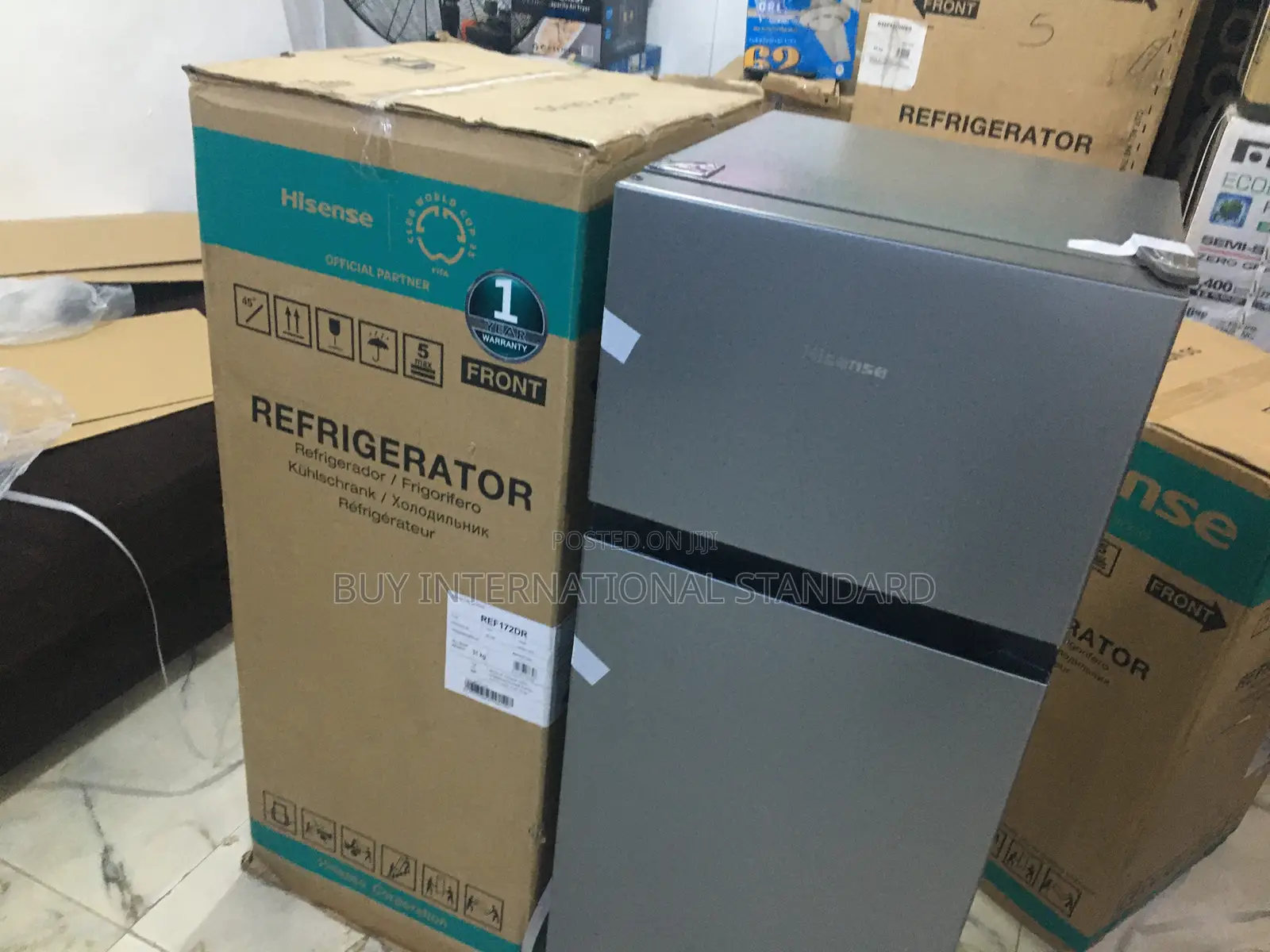 Hisense 124 L Double Door Fridge – Reliable Cooling