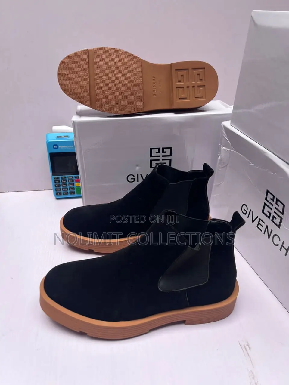 Givenchy Suede Chelsea Boots
