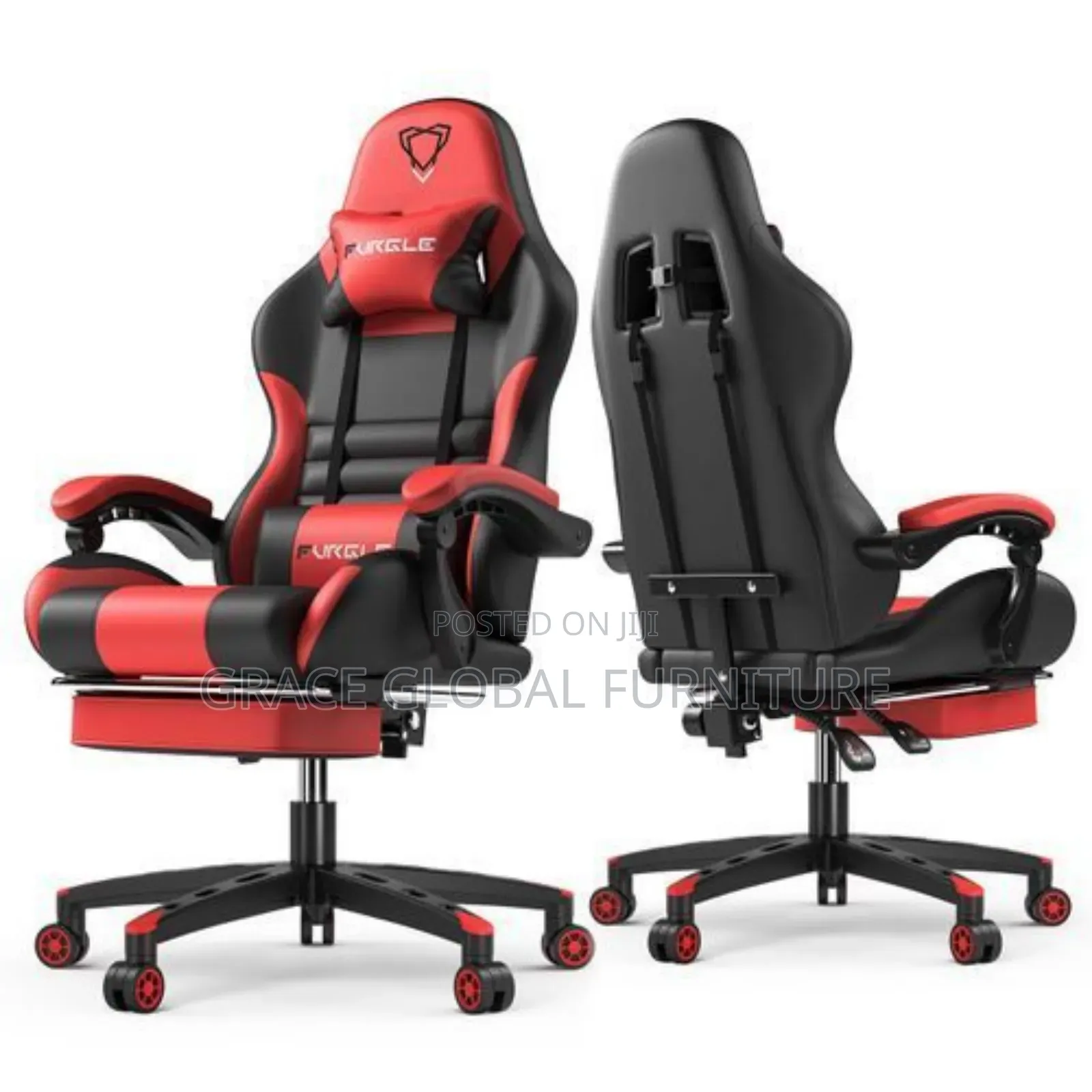 Gaming Chair With Footrest