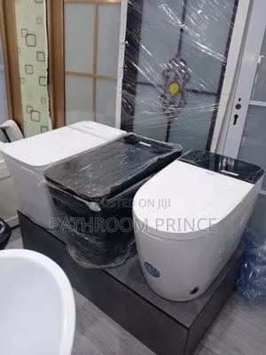White Smart Sensor Water Closet