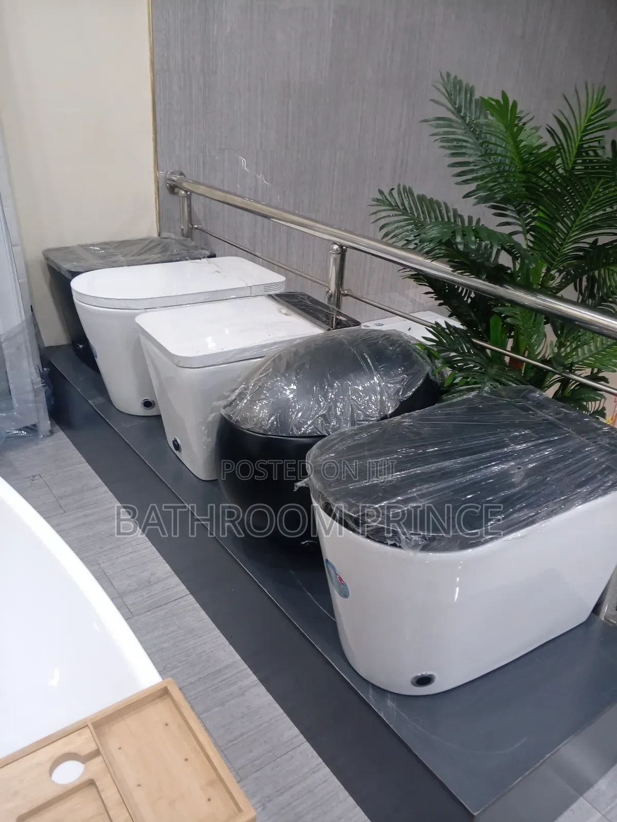 White Smart Sensor Water Closet