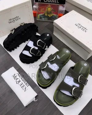 Best Selling Alexander McQueen Luxury Slides