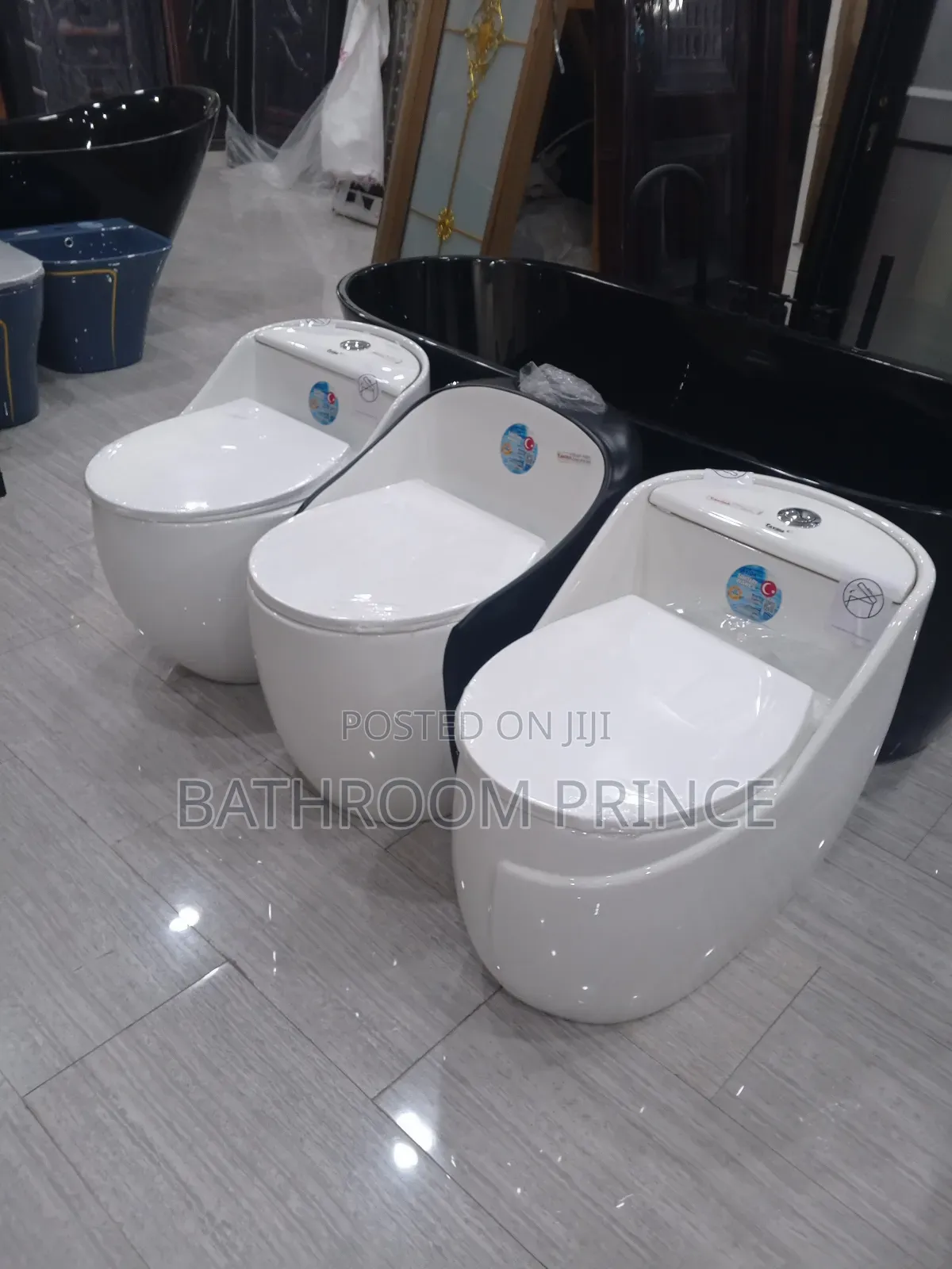 Unique Shape Water Closet