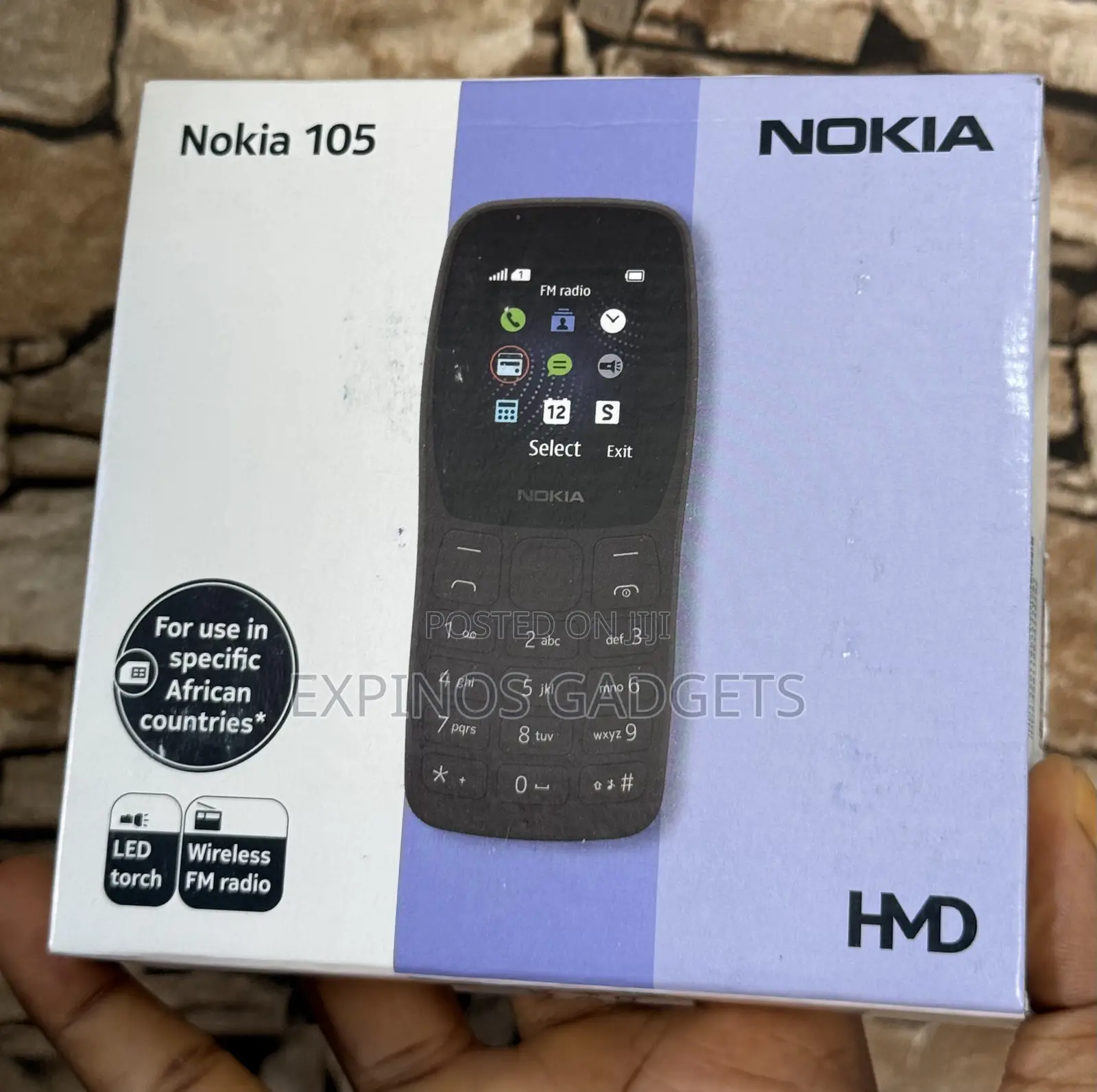 New Nokia 105 Black