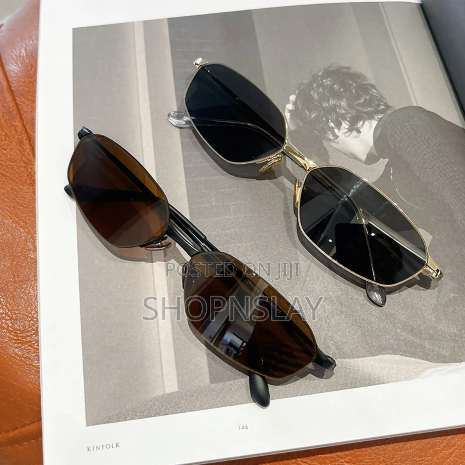 High End Men Retro Sunglasses