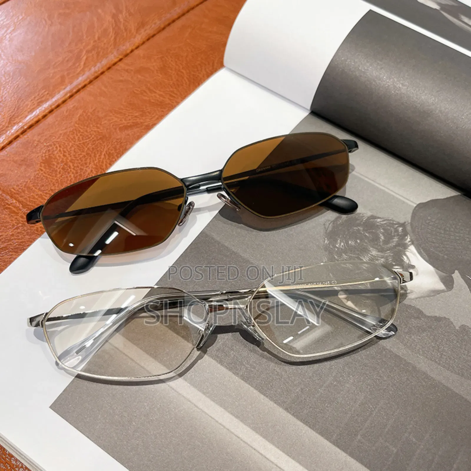 High End Men Retro Sunglasses