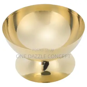 Hexagonal Golden Bowl