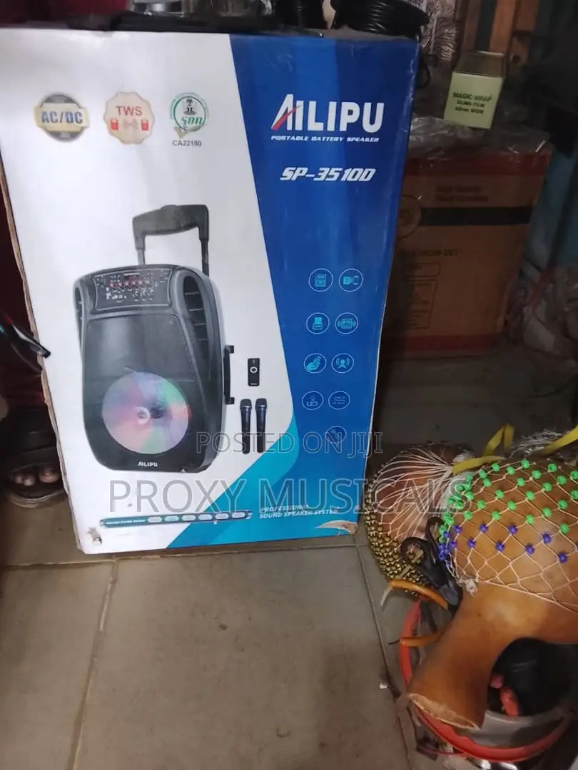 Ailipu Pa System 15” With 2 Microphones