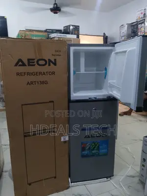 Grey 138l Aeon Double Door | Compact Size
