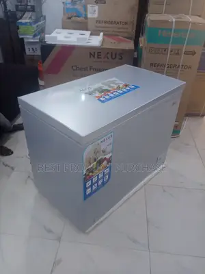 Nexus Nx-400g Blue 400l Chest Freezer - Secure Lock Led Lighting