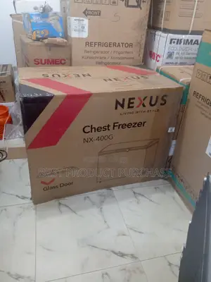 Nexus Nx-400g High-Performance Chest Freezer - Perfect for Businesses
