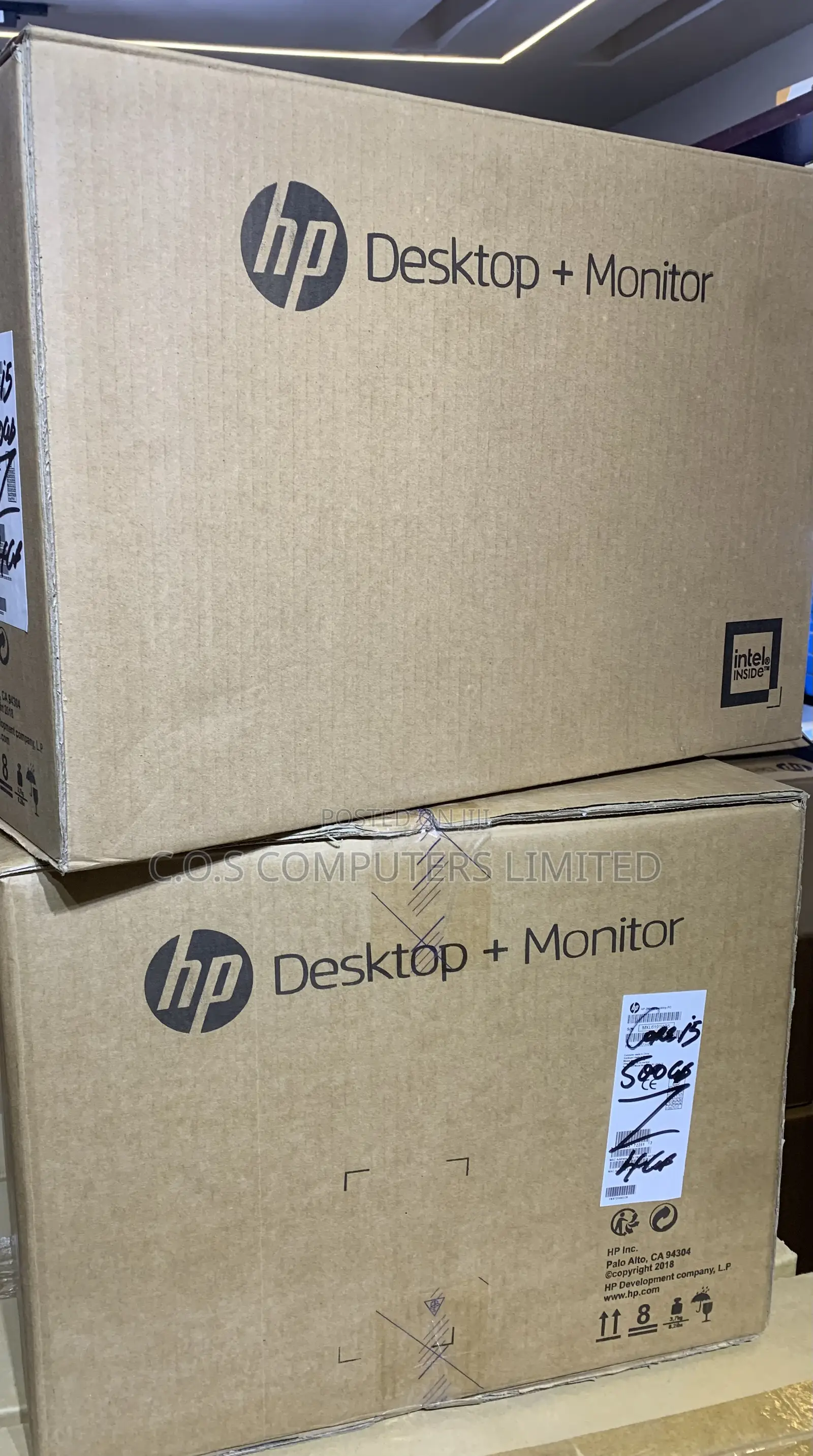 New Desktop Computer HP 8GB Intel Core I5 HDD 500GB