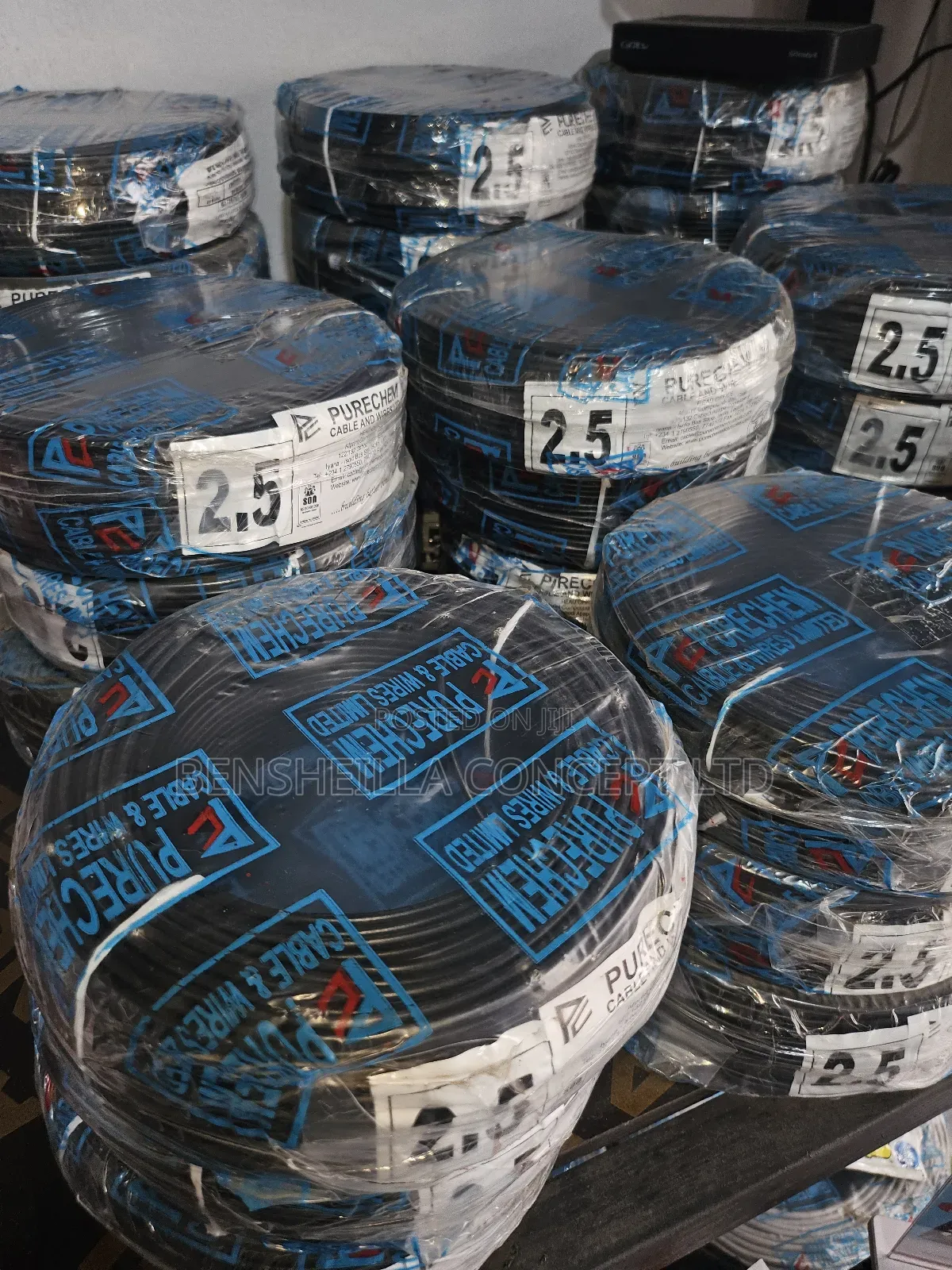 2.5mm PVC Insulated Single - Core Copper Cable